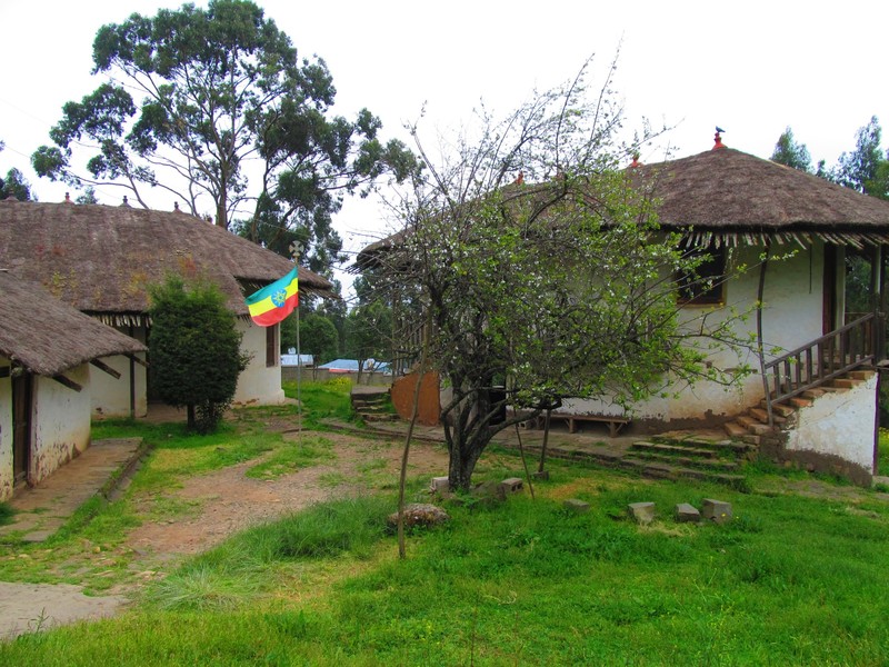 House of Emperor Menelik and Queen Taitu on Entoto Hill
