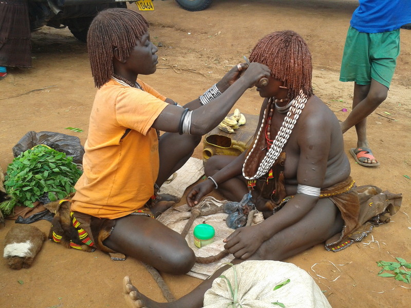 Women of the Hamer tribe