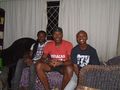 with Clarence and Gerald in Harare