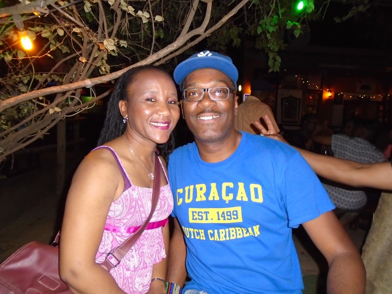 With Marea, my host in Gaborone