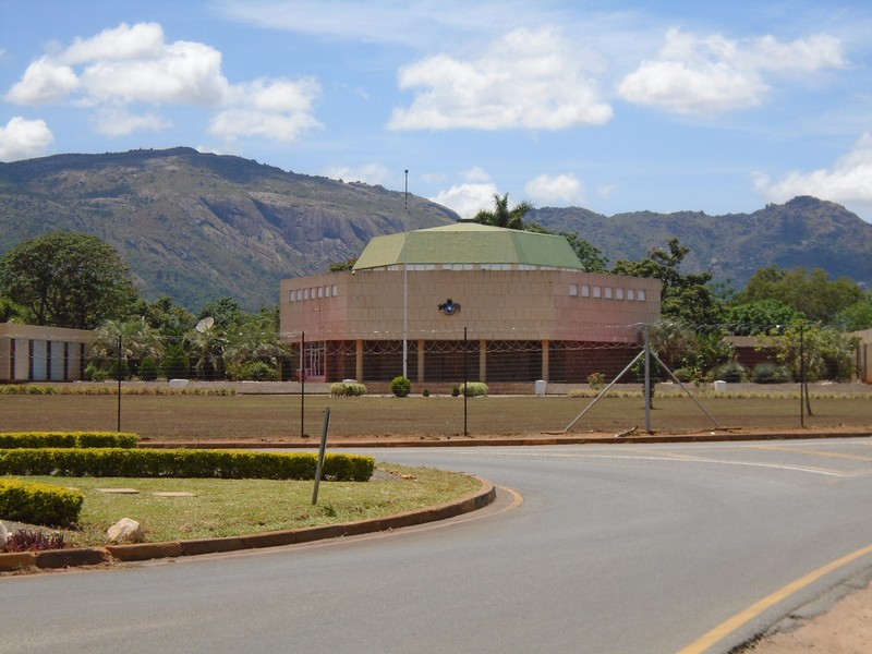 Swazi Parliament building in Lobamba