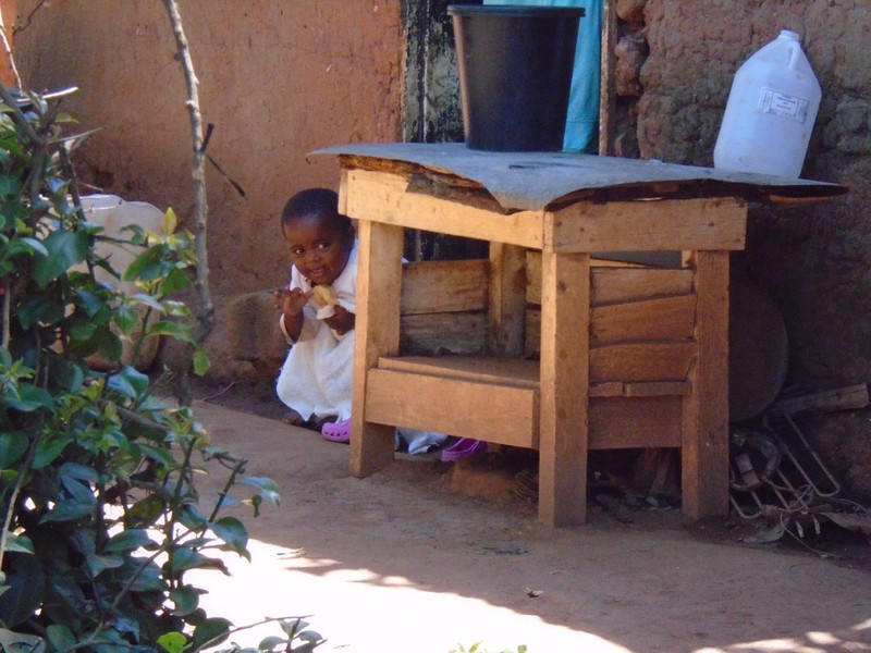 A little girl in Lobamba
