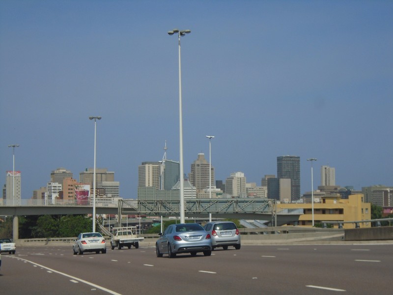 Our first view of Durban