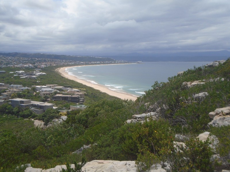 View of Robberg Beach and Plettenberg Bay from Robberg Peninsula