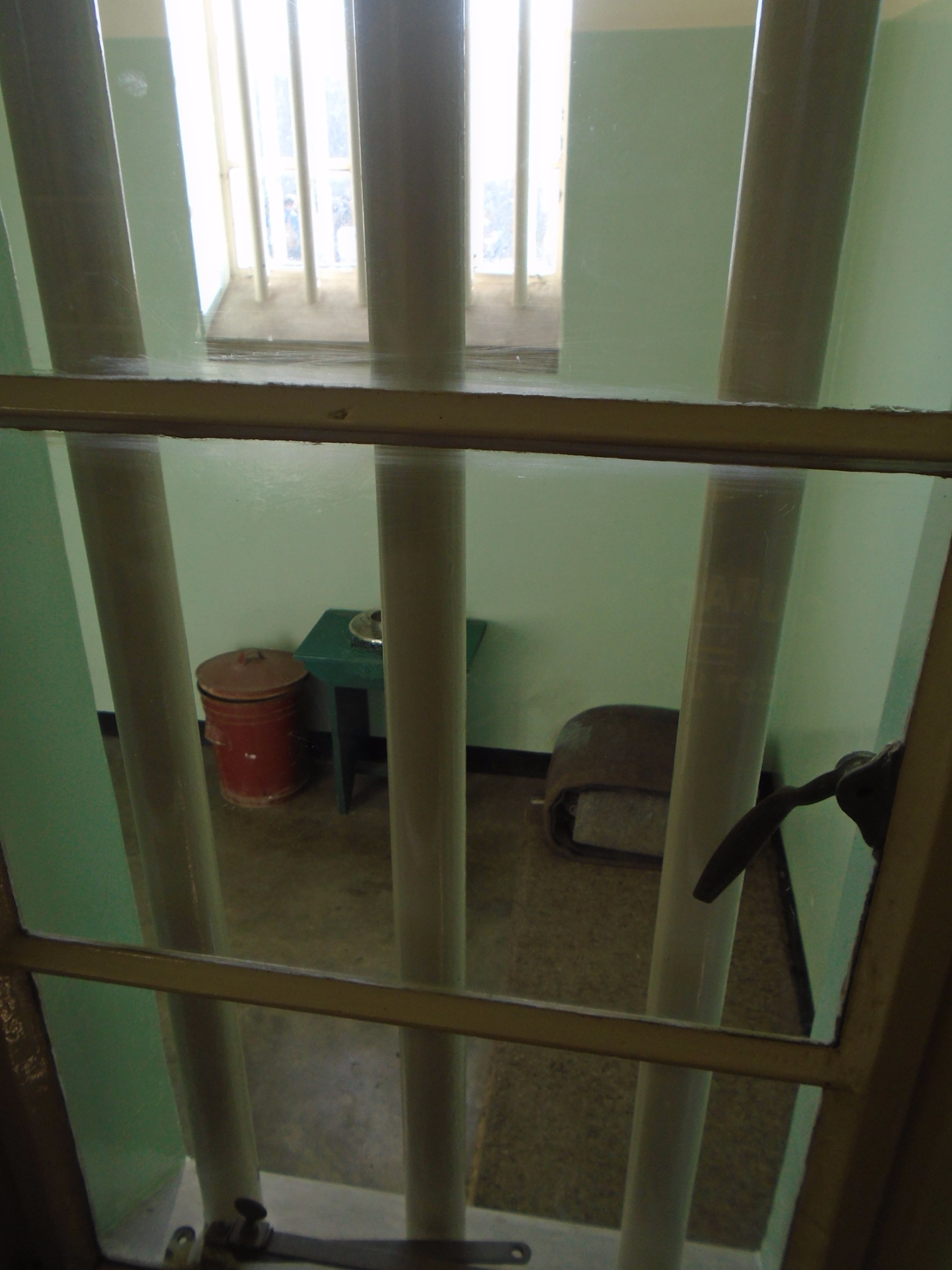 Nelson Mandelas Cell At Robben Island Prison Photo 2383