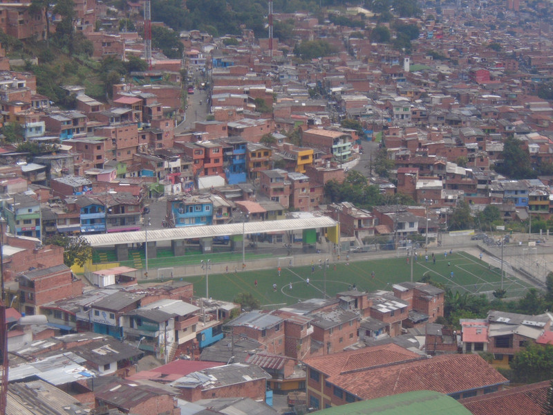 View from Medellín's metrocable