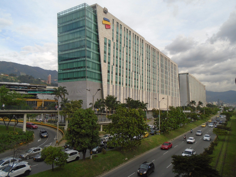 Streetscene of Medellín