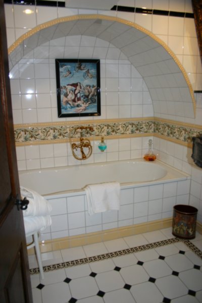 The bathroom in our suite