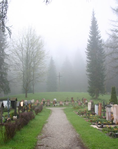 Cemetery path
