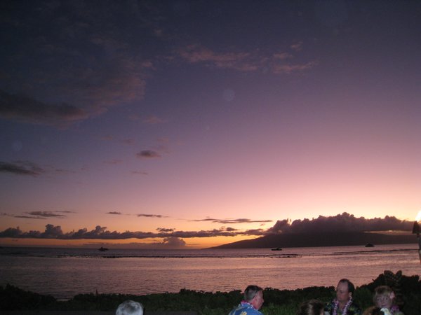 Sunset from Feast at Lele