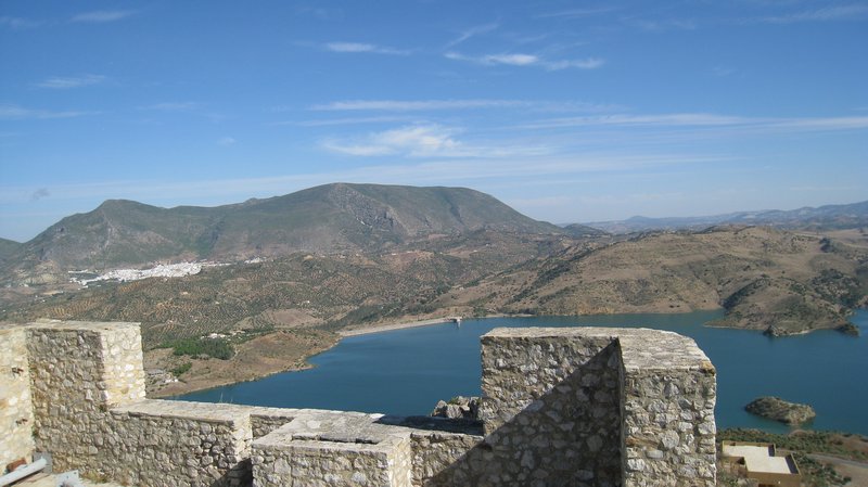 View from the top of the castle