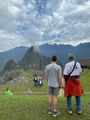 Dylan and Me overlooking Machu Picchu 