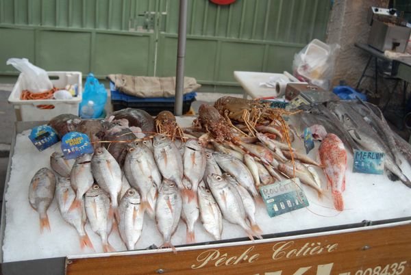 The fish stall