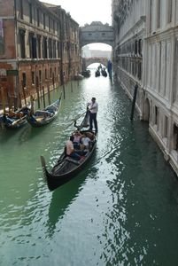 Gondola on Small Canal
