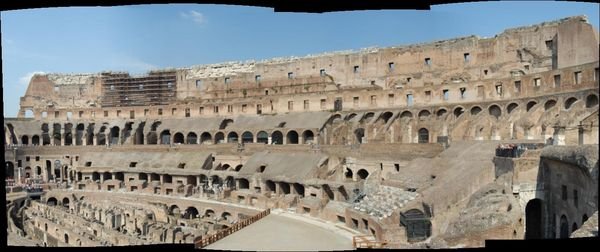 Inside the Colosseum