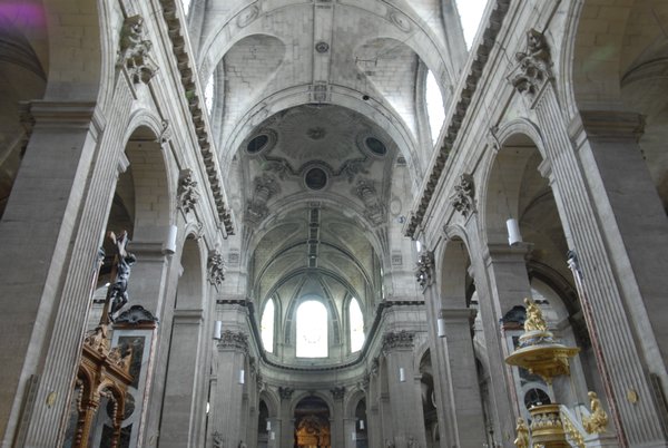 Inside St Sulpice