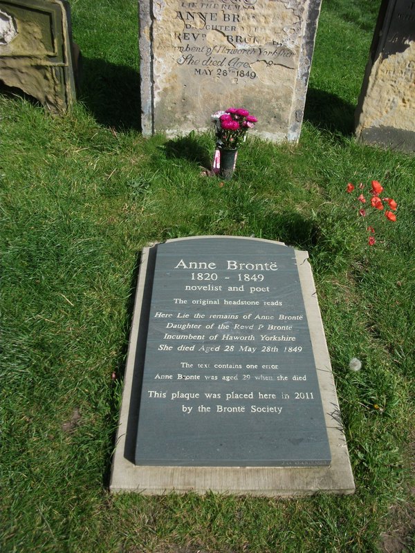 Ann Bronte's Gravestone