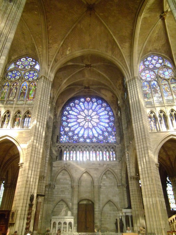 The Basilique and Rose Window