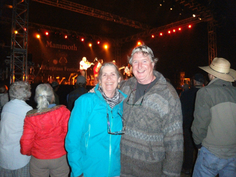 Caroline and Me at the Bluegrass Festival