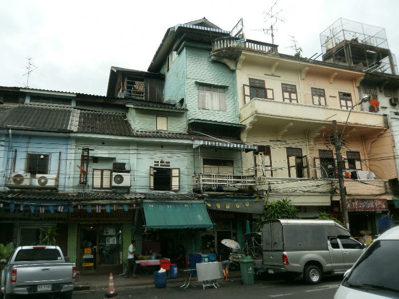 Buildings in various states of disrepair in Chinatown and surrounds