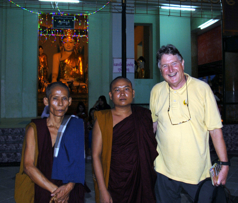 Buddhist Monks and me