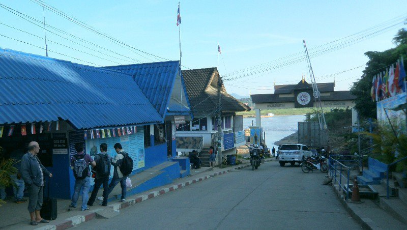 Exit Point To Laos 