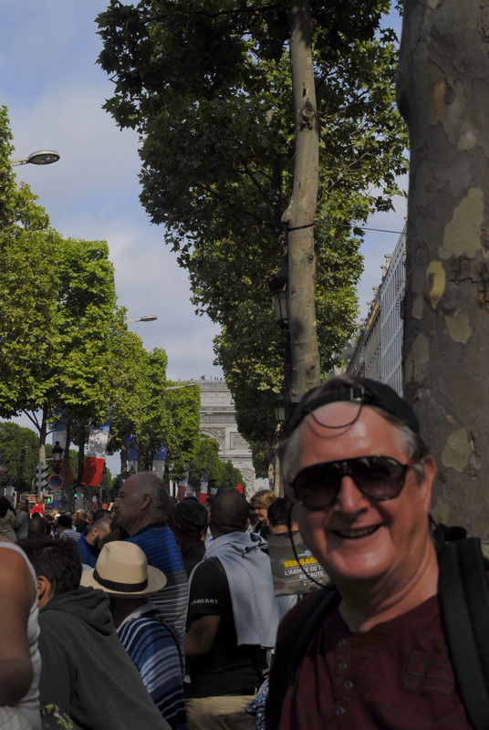 Bastille Day on Champs Elysees
