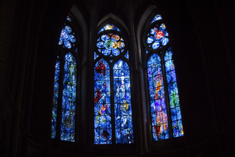 Chagal Windows Reims Cathedral