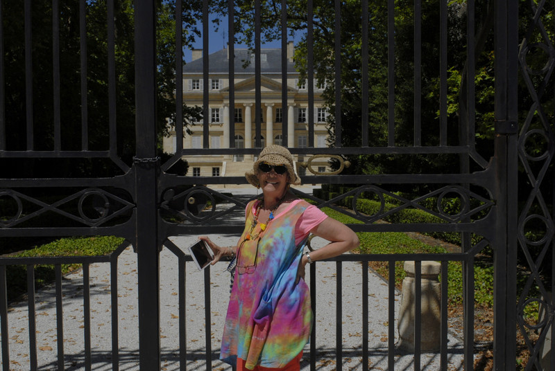 The gates of Chateau Margaux