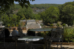 View fom our 1 star Michelin after Rocamadour
