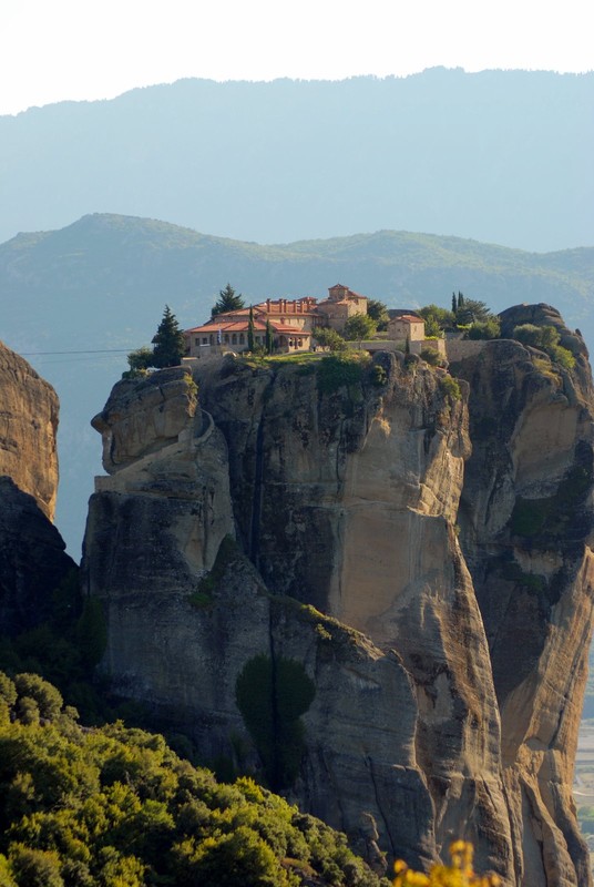 There are six functional Monasteries on Meteora