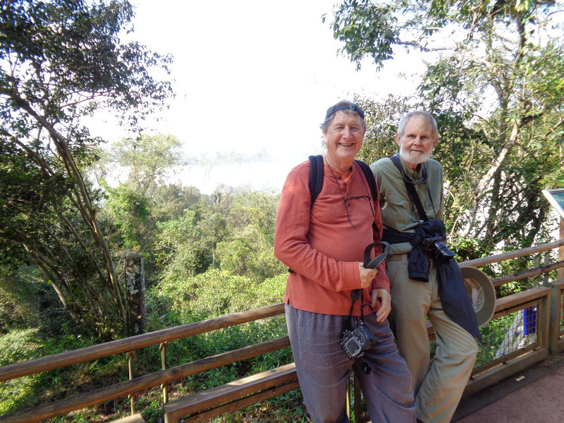 Dick and I, Iguazu Falls