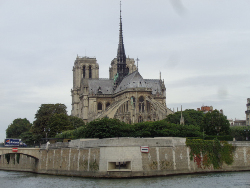 Notre Dame from the Seine