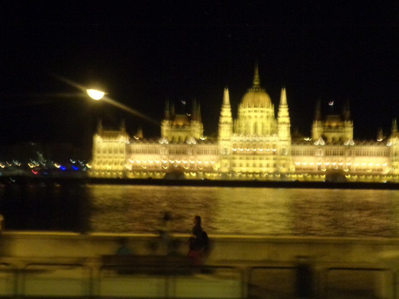 Parliament Building Budapest, by Night