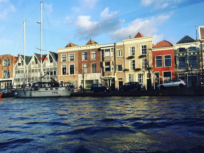 Boat ride in Leiden