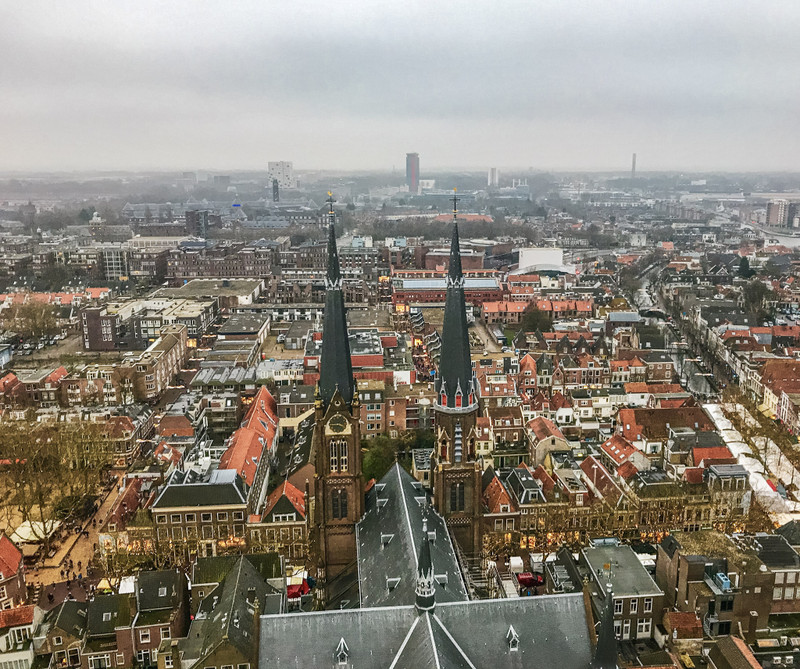 Bird's-Eye View of Delft