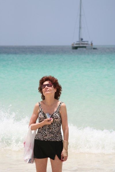 Mom at the Beach
