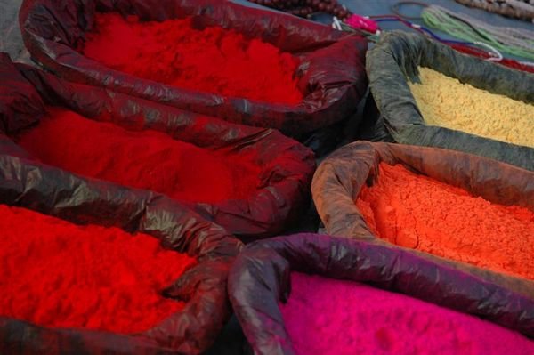 Colourful Thika Powders for worship 