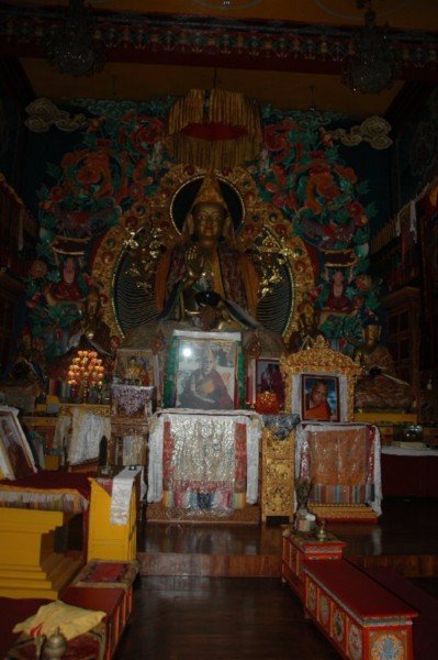 Buddha in Main Gompa