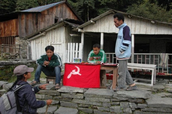 Maoist "Donation' Point