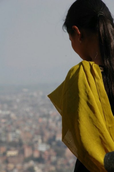 Looking over Kathmandu