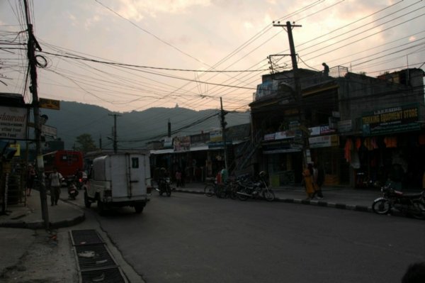 As the sunsets in Pokhara - Goodbye little town