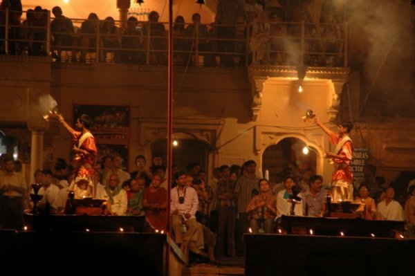 Evening Aarti at main Ghat