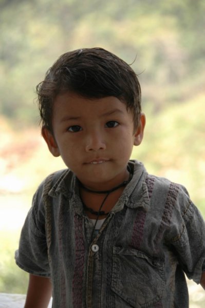Child at Ashram