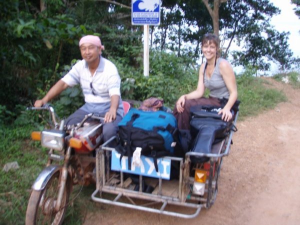On your bike - taxi's on Ko Jum