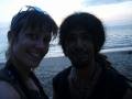 Rani and Me on a beach walk