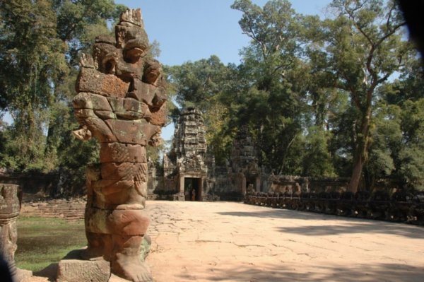 Naga Balastrade at Preah Khan