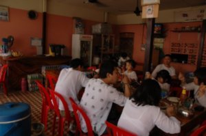 The cheaper eating cafes of Siem Reap offer great food and good pries