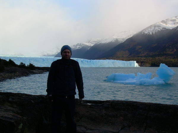 Perito Moreno Glacier  - walking to the boat