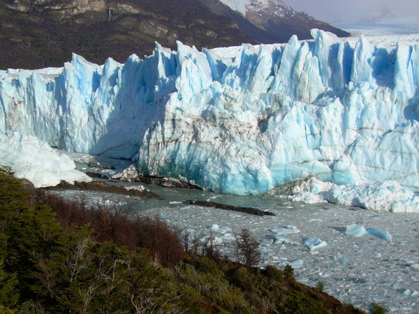 Perito Moreno glacier from the viewing platform